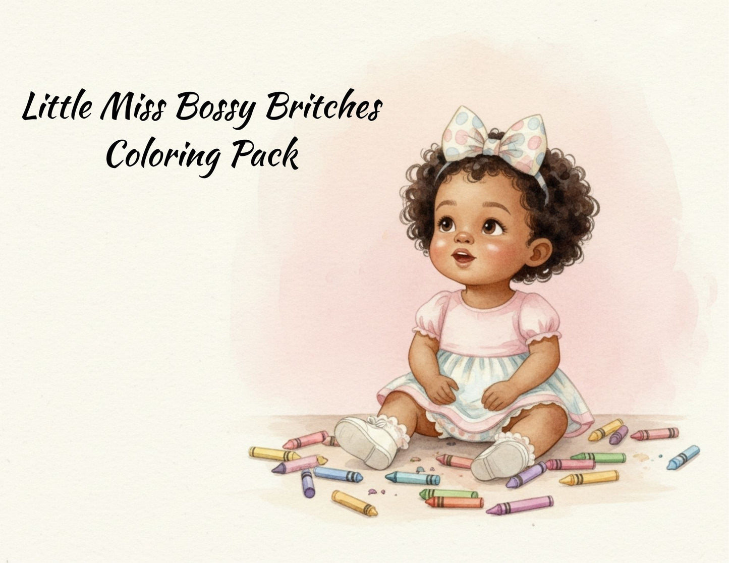 Mina Coloring Book Bundle-11 Pages