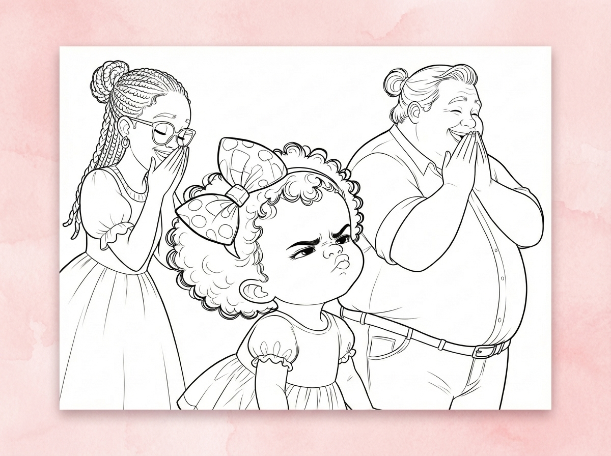 Coloring Page-Early Concept