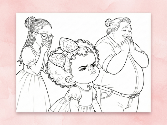 Coloring Page-Early Concept